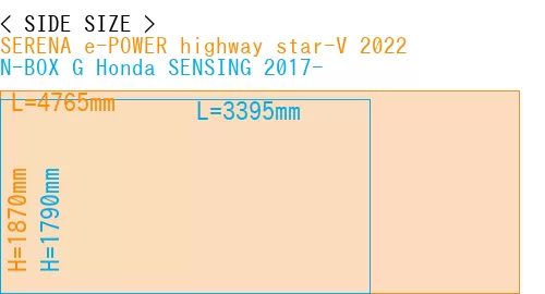 #SERENA e-POWER highway star-V 2022 + N-BOX G Honda SENSING 2017-
